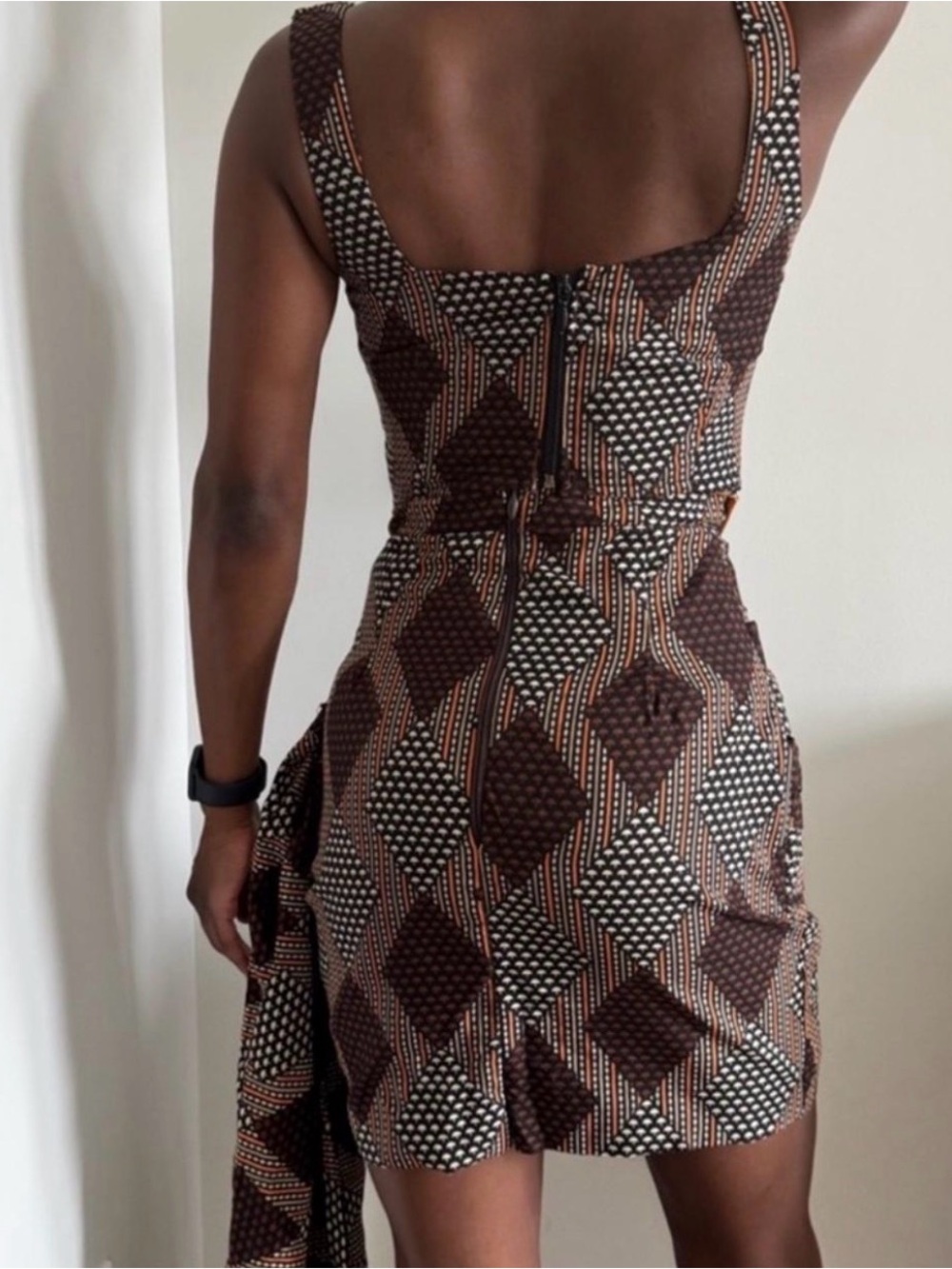 Ankara Top and Skirt Set - Picture 4 of 9